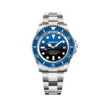 Bobroff Silver Stainless Steel Sport Watch