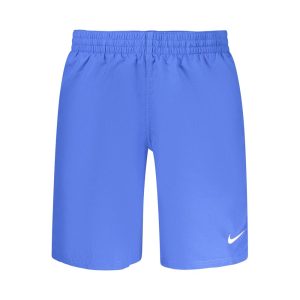 Nike Blue Polyester Men Swimwear