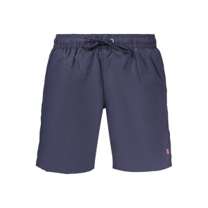 Norway 1963 Blue Polyamide Men's Swim Boxer