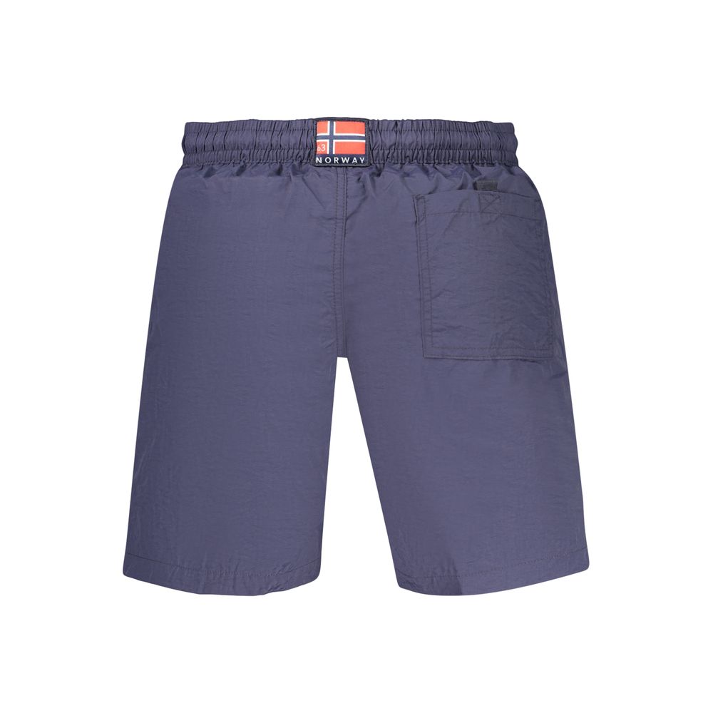 Norway 1963 Blue Polyamide Men's Swimwear - Image 2