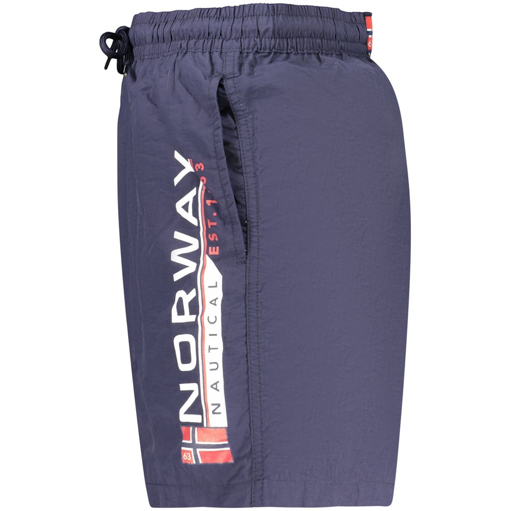 Norway 1963 Blue Polyamide Men's Swimwear - Image 3