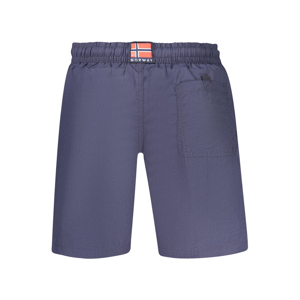 Norway 1963 Blu Poliammide Men's Boxer - Image 2