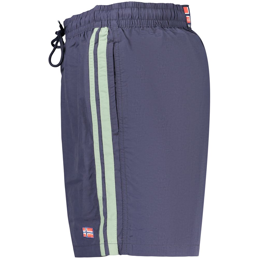 Norway 1963 Blu Poliammide Men's Boxer - Image 3