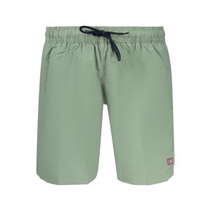 Norway 1963 Green Polyamide Men's Swimwear