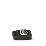Gucci Black Cotton Belt