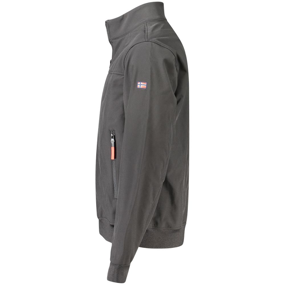 Norway 1963 Black Polyester Men's Jacket - Image 3