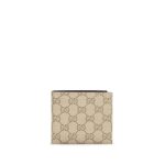 Gucci Beige Fabric Wallet