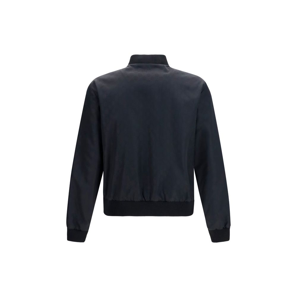 Gucci Black Polyamide Bomber - Image 2