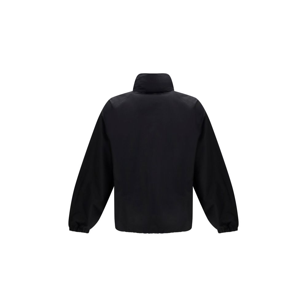 Gucci Black Cotton Full-Length Jacket - Image 2