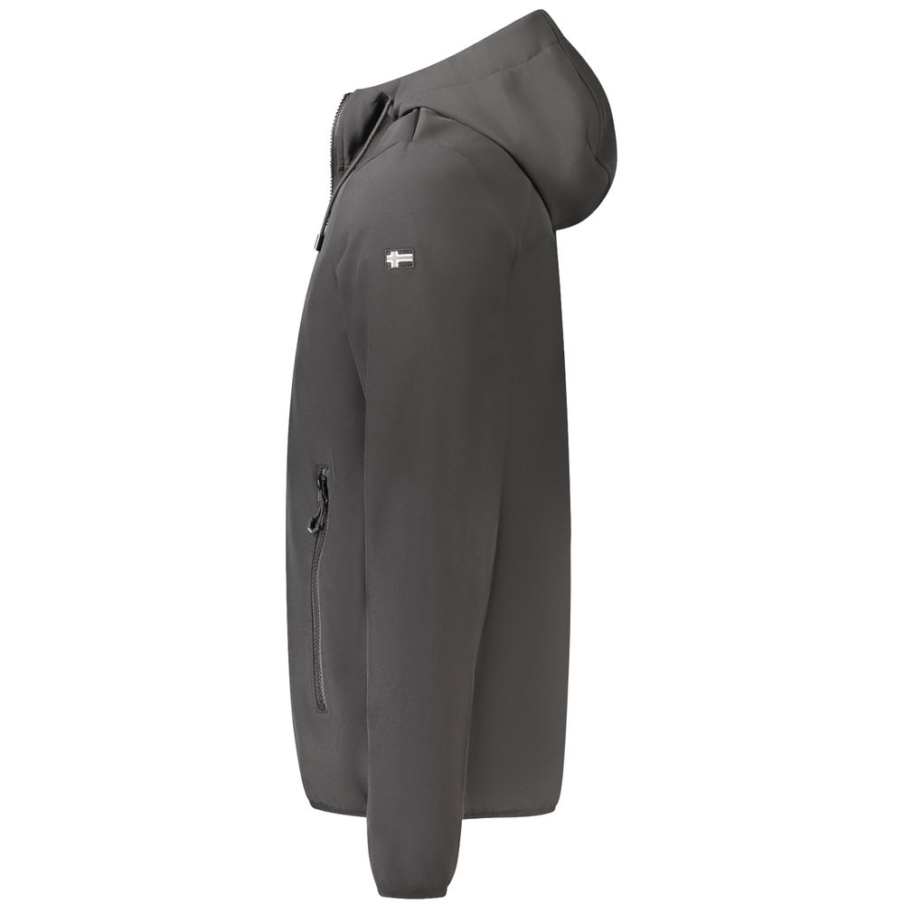 Norway 1963 Black Polyester Men's Jacket - Image 3