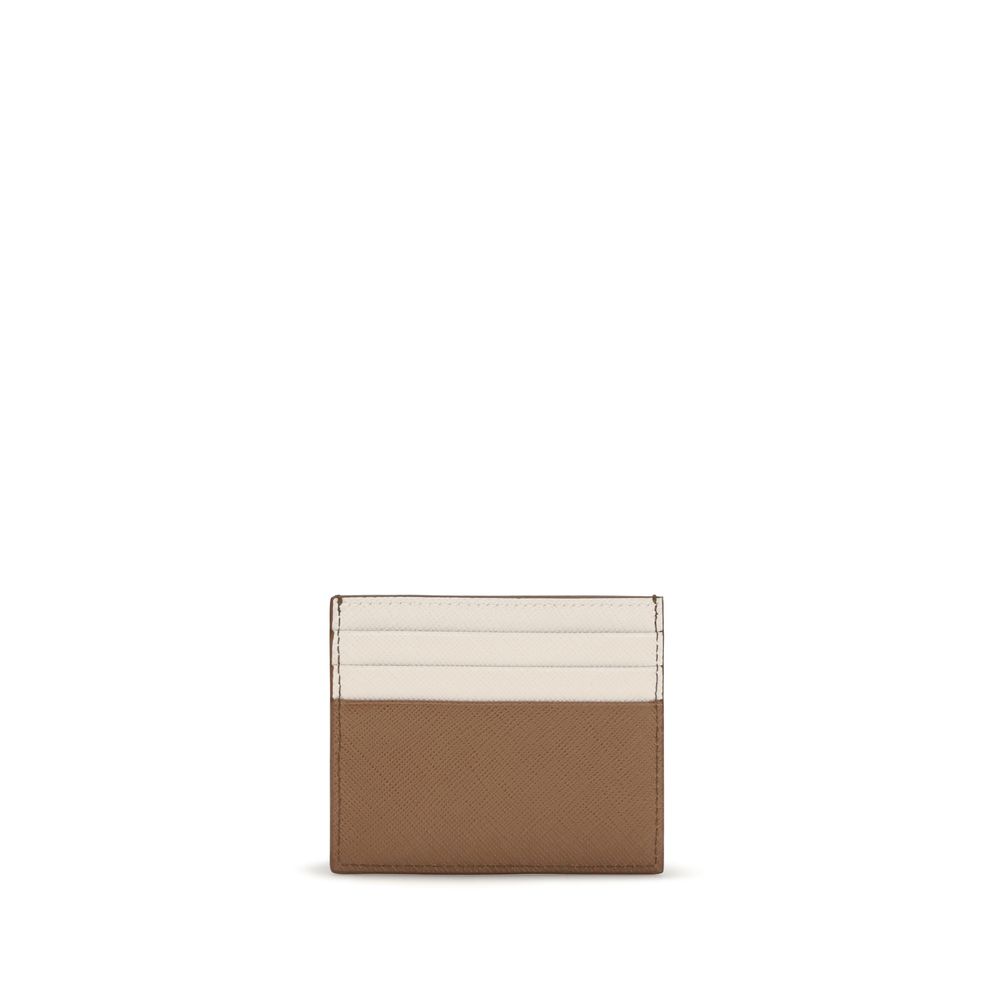 Prada Beige Calf Leather Bos Taurus Wallet - Image 2