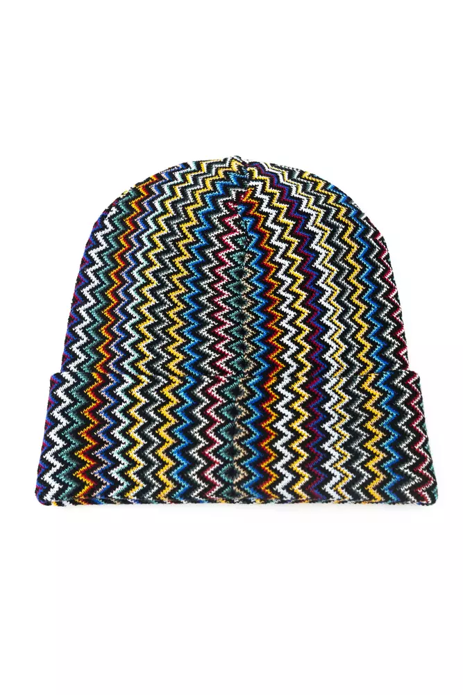 Missoni Multicolor Wool Men Hat - Image 3