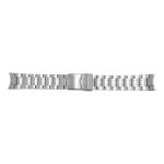 Bobroff Silver Stainless Steel Bracelet Watch