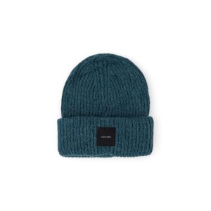 Calvin Klein Green Alpaca Leather Cap (Baseball Hat)