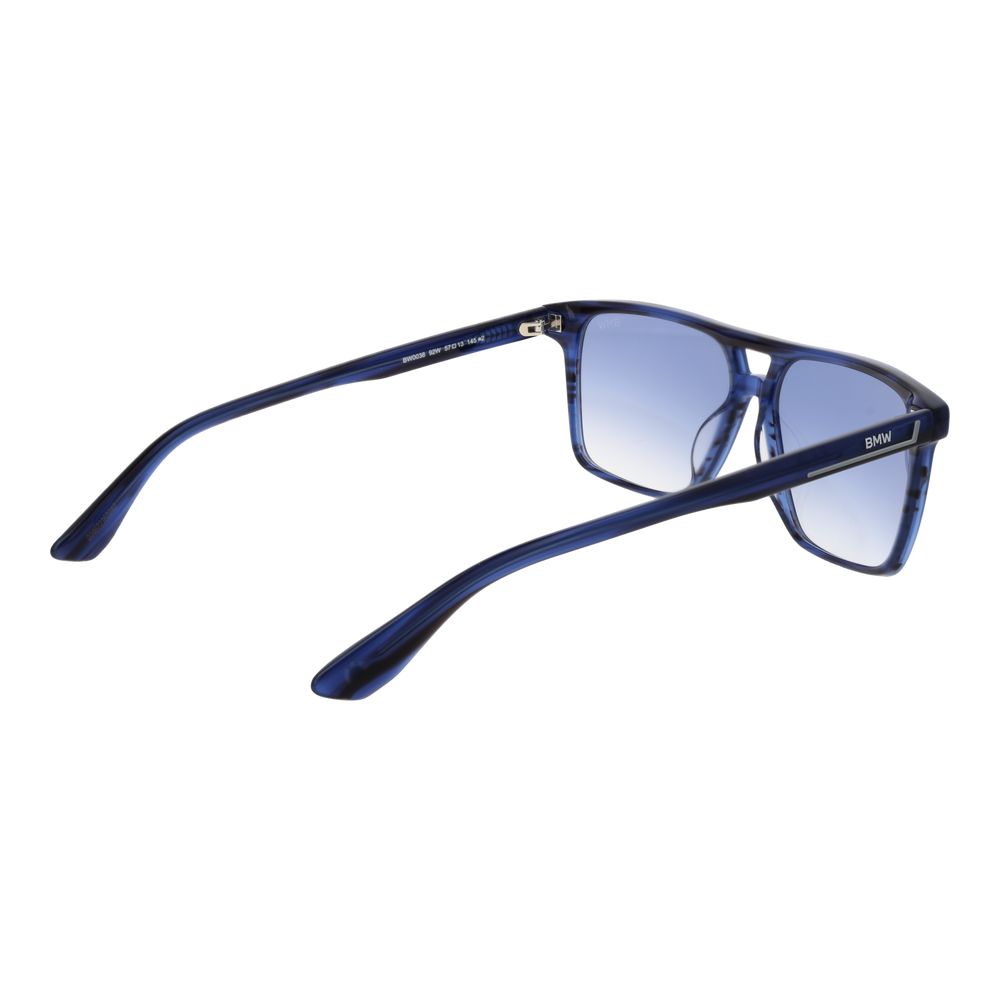 BMW Blue Acetate Sunglasses - Image 3