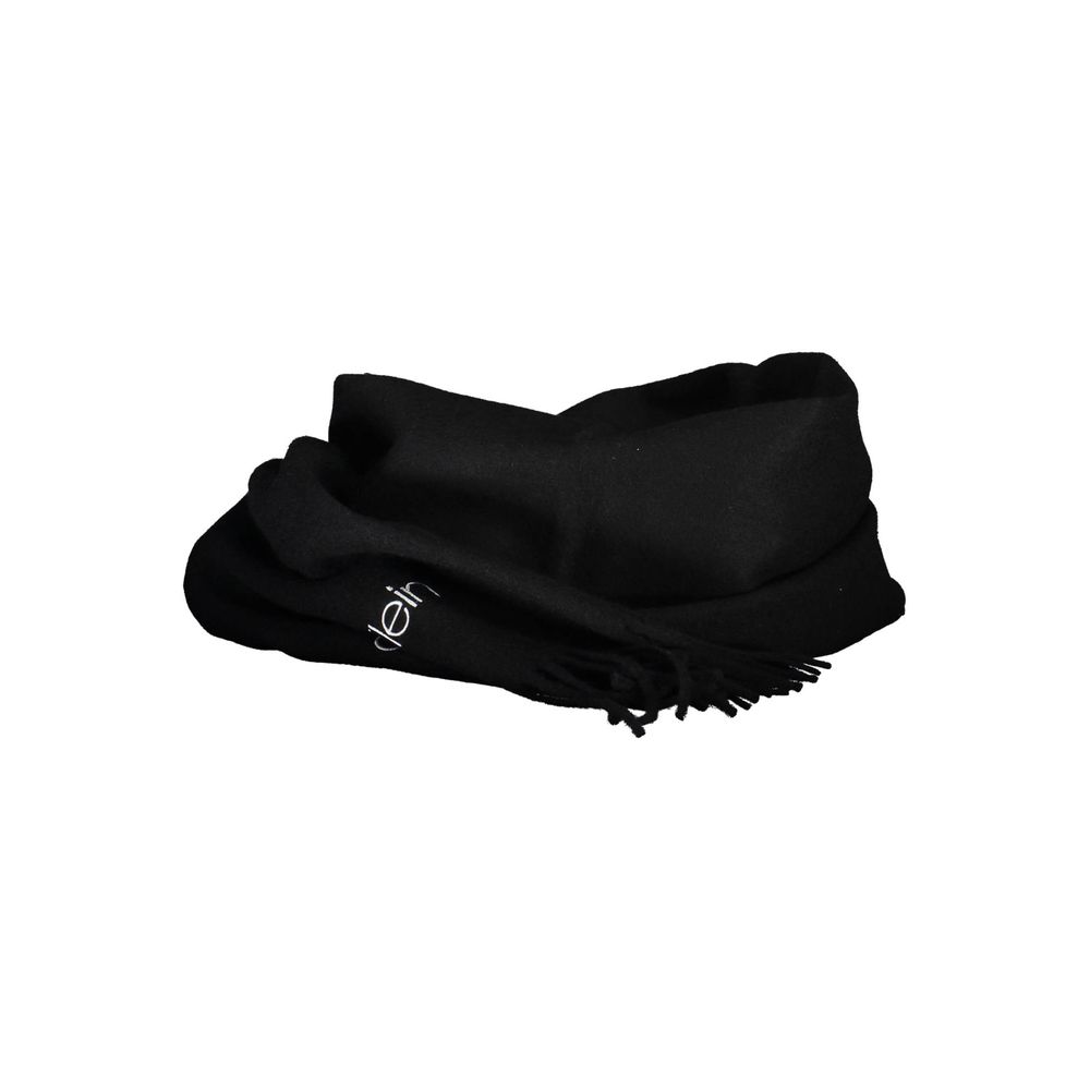 Calvin Klein Nero Acrylic Men Scarf Set - Image 2