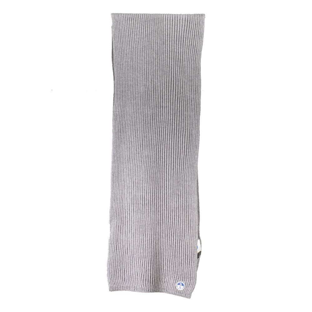 North Sails Grigio Cotton Men Scarf - Image 2