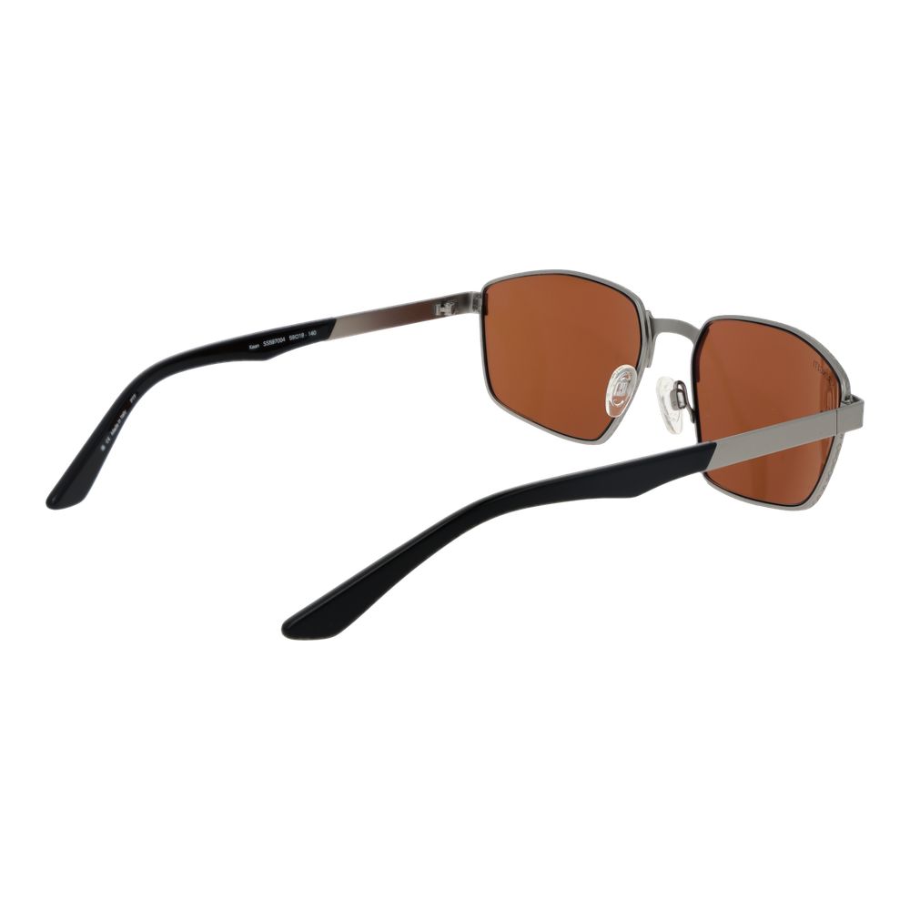 Serengeti Gray Metal Sunglasses - Image 3