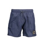 Karl Lagerfeld Blu Polyester Men's Swim Boxer