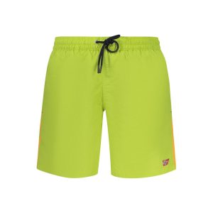 Norway 1963 Verde Poliammide Men's Swim Boxer