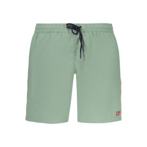 Norway 1963 Verde Poliammide Men's Swim Boxer