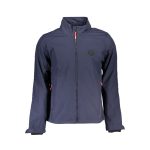 Gianmarco Venturi Blu Polyester Men's Jacket