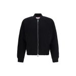 Thom Browne Black Wool Oves Aries Bomber