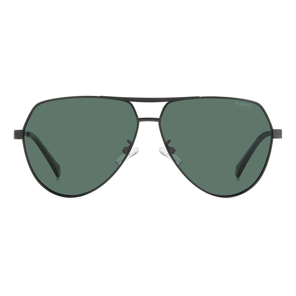 Polaroid Black Metal Sunglasses - Image 2