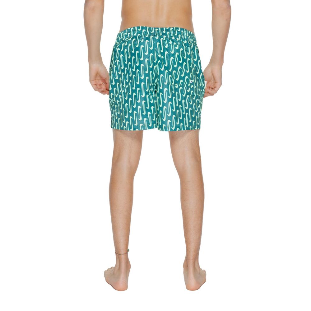 Nike Bicolor Polyester Swim Shorts - Image 2
