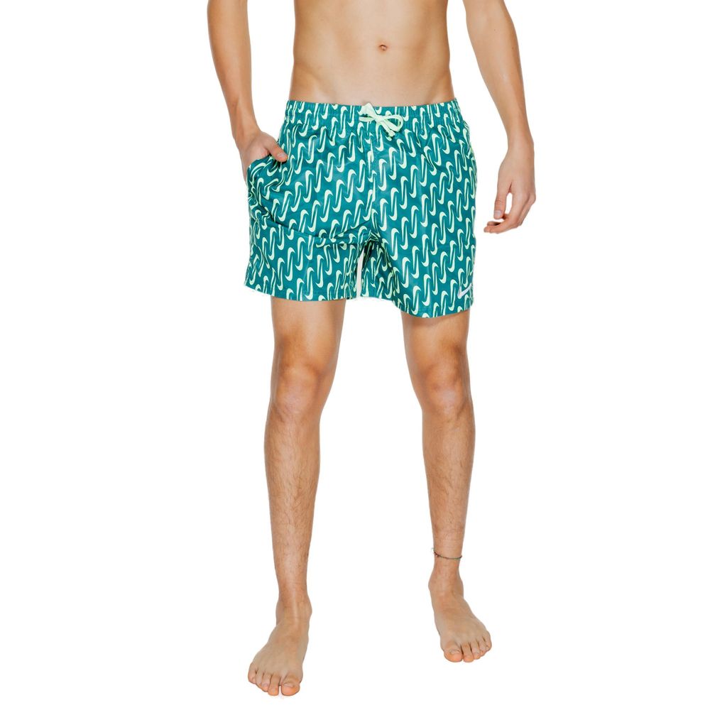 Nike Bicolor Polyester Swim Shorts - Image 4