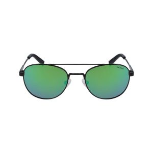 NAUTICA Black Metal Sunglasses