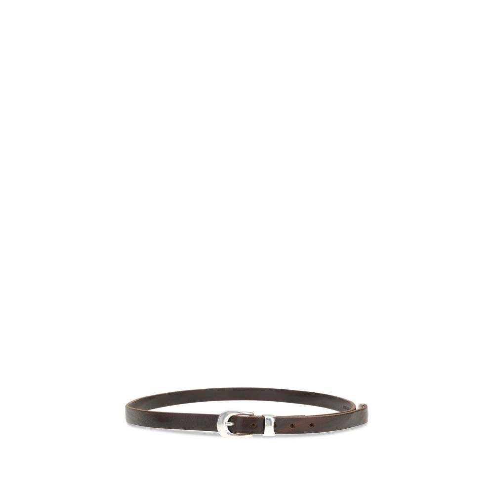 Our Legacy Brown Calf Leather Bos Taurus Regular Belt - Image 2