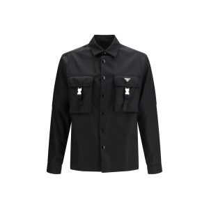 Prada Black Recycled Polyamide Jacket