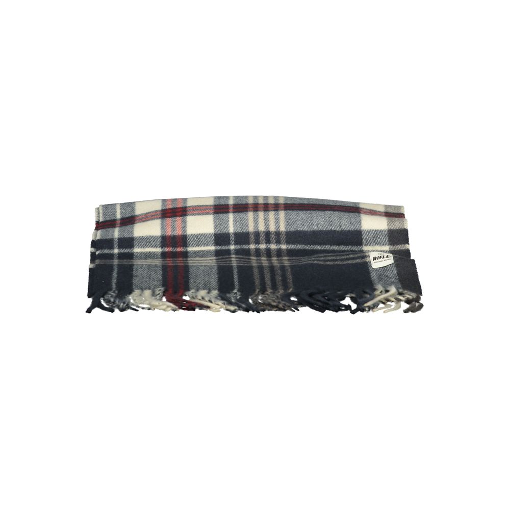 Rifle Blue Polyester Men Scarf - Image 2