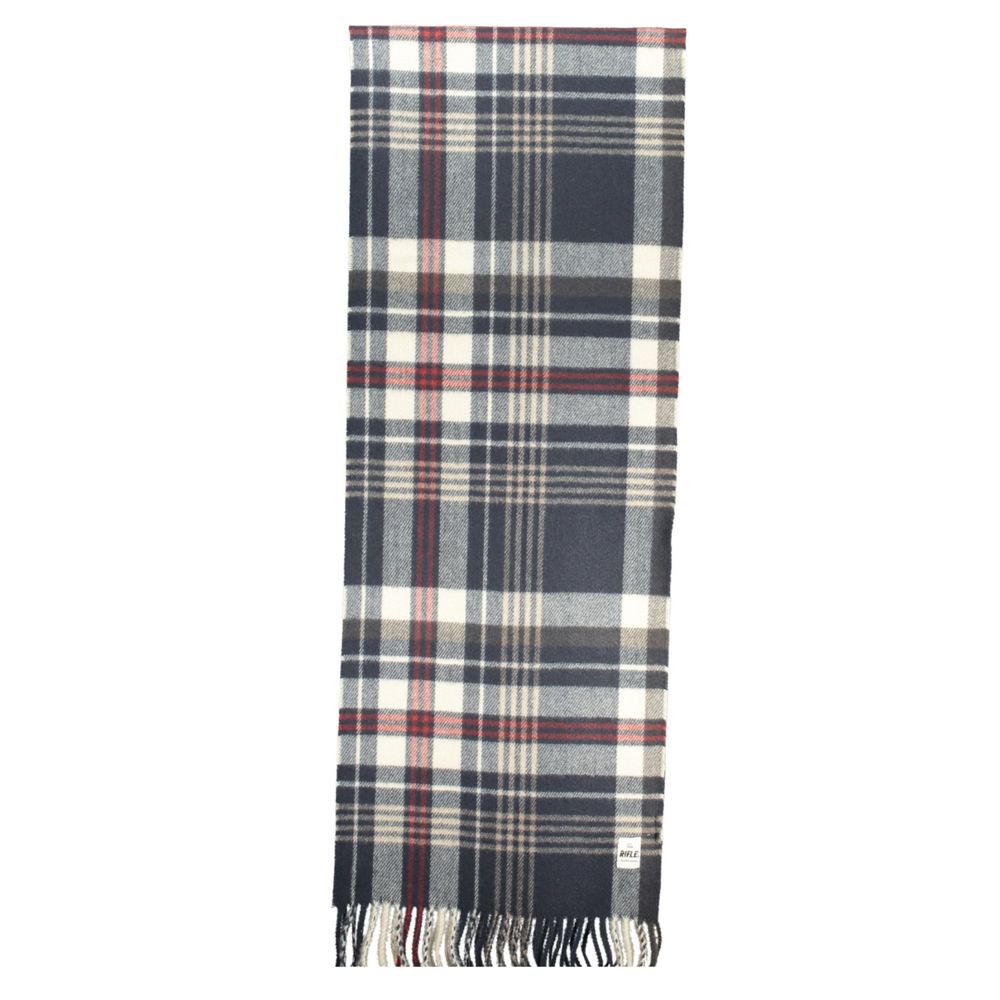Rifle Blue Polyester Men Scarf - Image 3