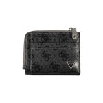 Guess Jeans Black Leather Cardholder