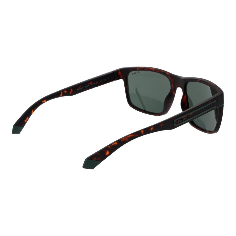 Polaroid Brown Plastic Sunglasses - Image 3