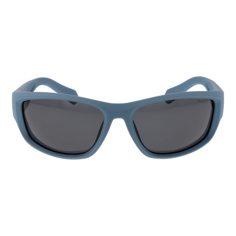 Polaroid Blue Plastic Sunglasses - Image 2