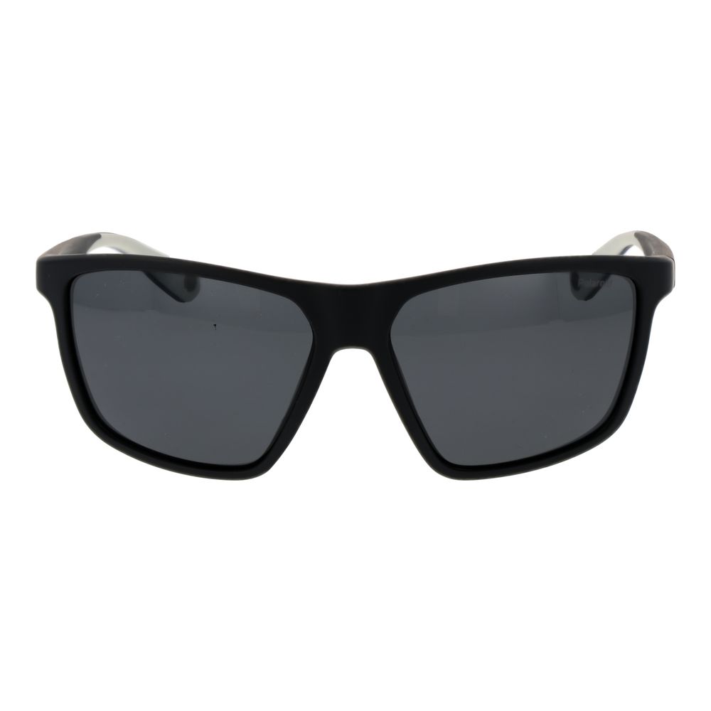 Polaroid Black Plastic Sunglasses - Image 2