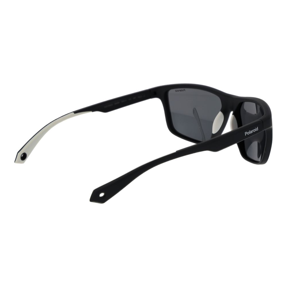 Polaroid Black Plastic Sunglasses - Image 3