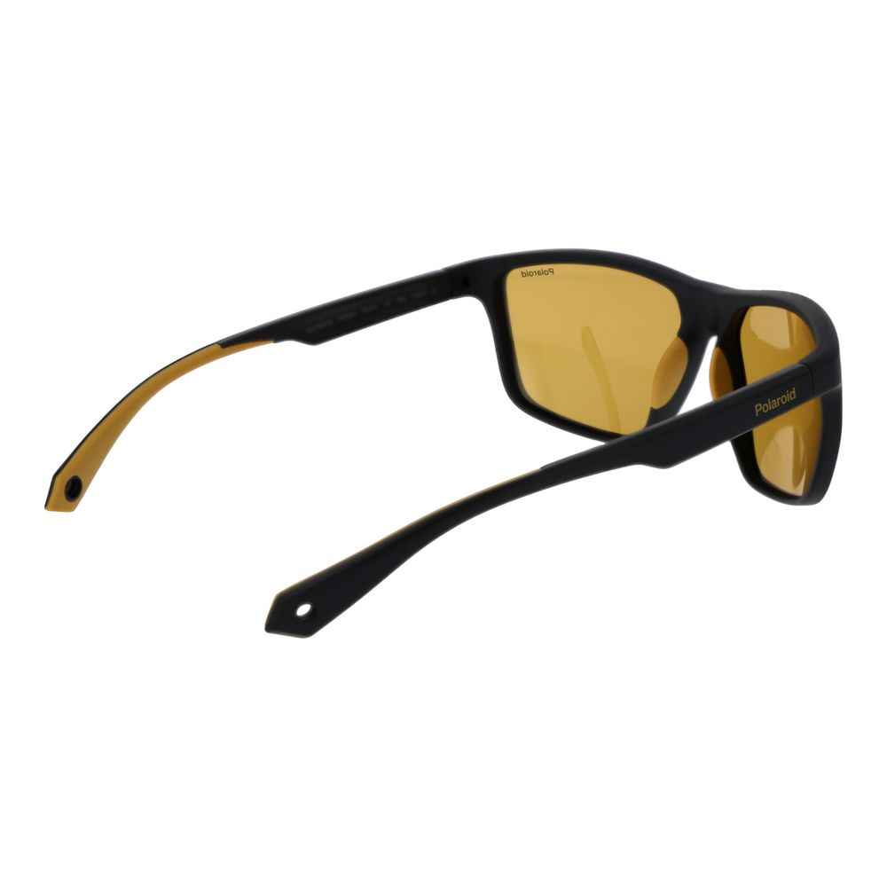 Polaroid Black Plastic Sunglasses - Image 3