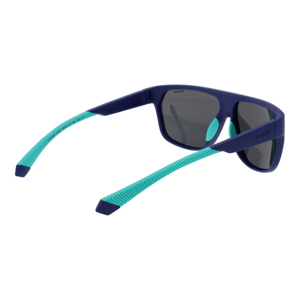 Polaroid Blue Plastic Sunglasses - Image 3