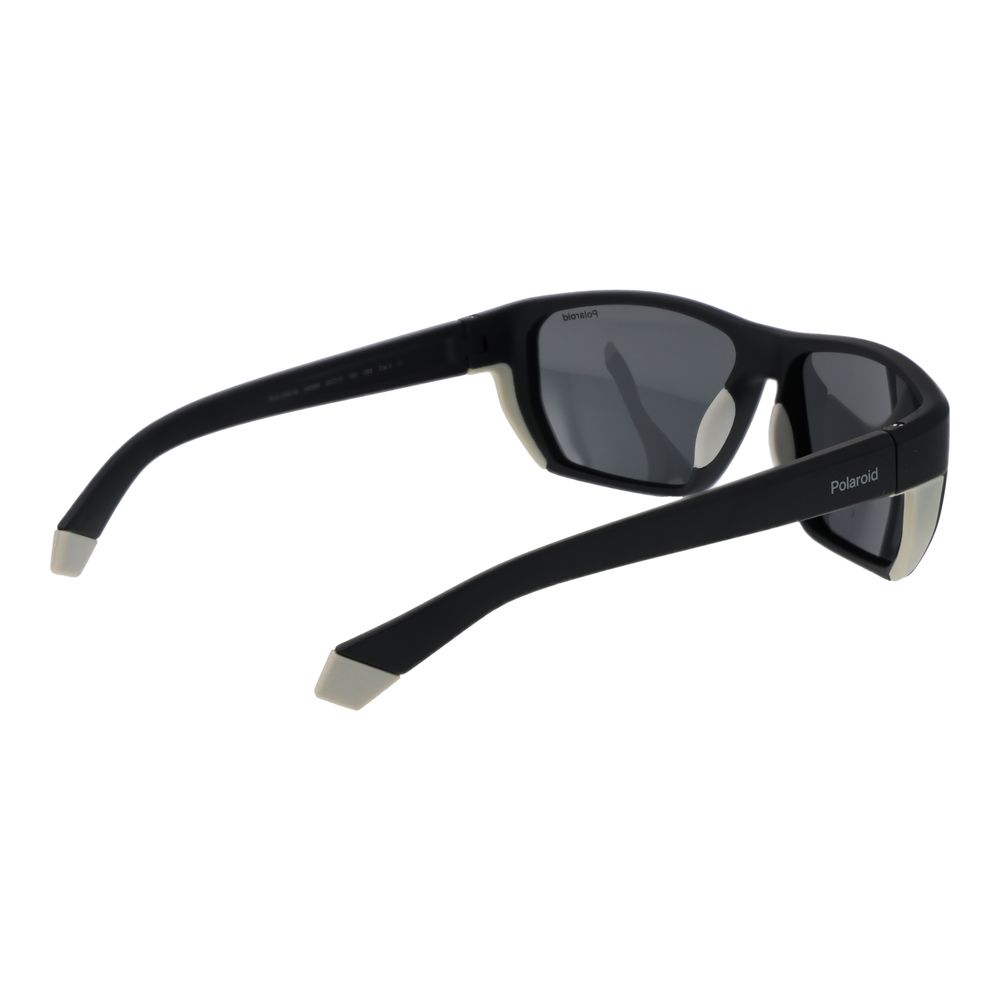Polaroid Black Plastic Sunglasses - Image 3