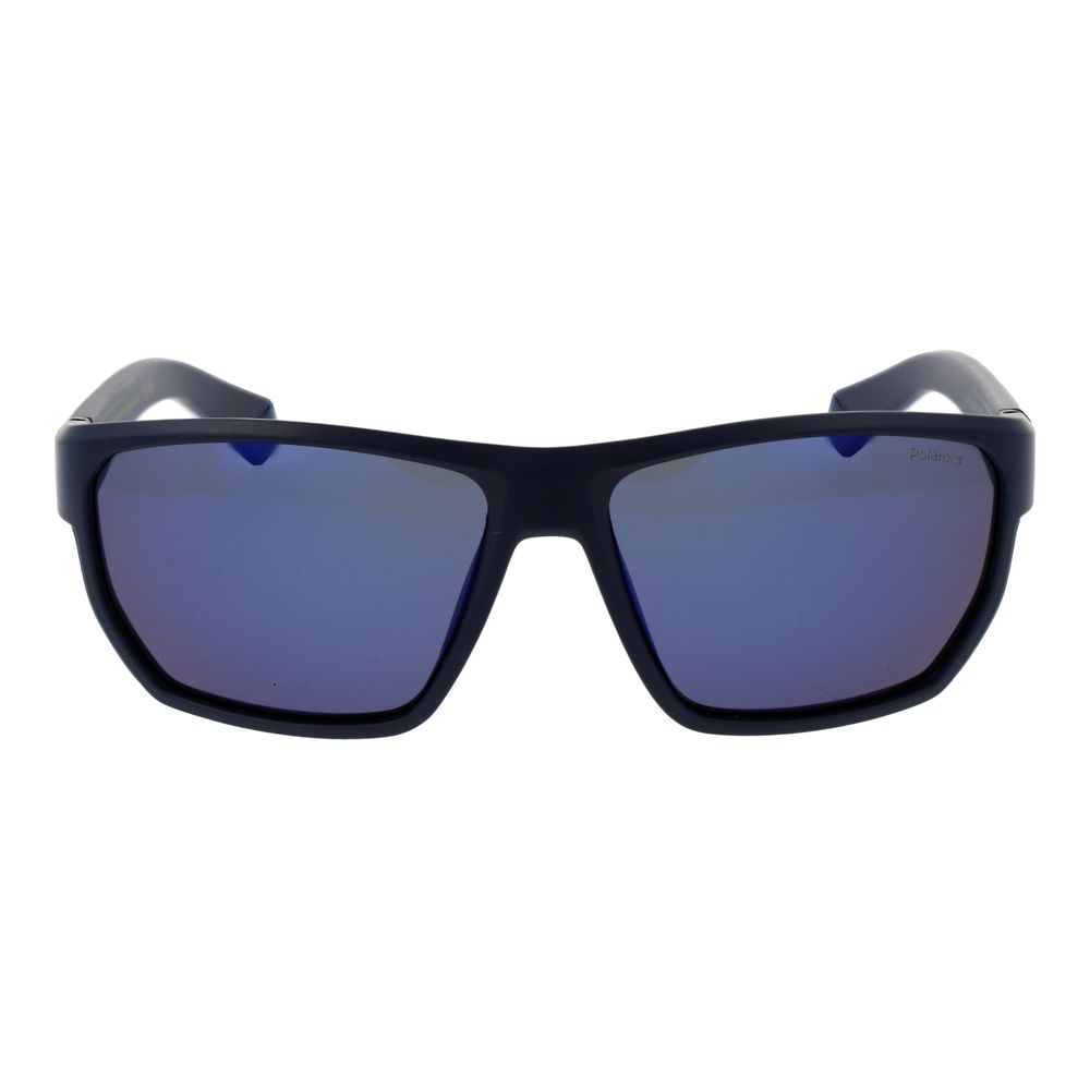 Polaroid Blue Plastic Sunglasses - Image 2