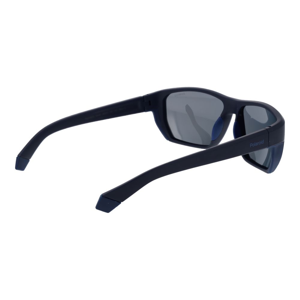 Polaroid Blue Plastic Sunglasses - Image 3
