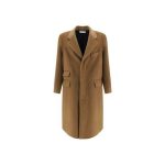 Saint Laurent Brown Wool Coat