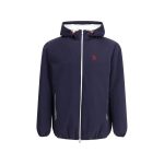 Brunello Cucinelli Blue Nylon Shell Jacket
