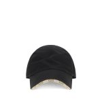 Gucci Black Cotton Cap (Baseball Hat)