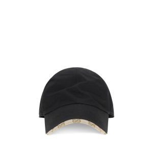 Gucci Black Cotton Cap (Baseball Hat)