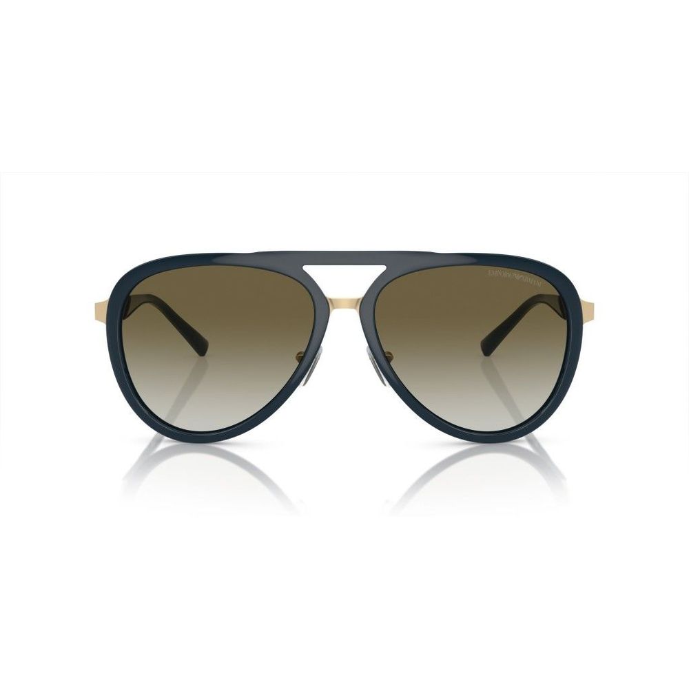 Emporio Armani Blue Metal Sunglasses - Image 2